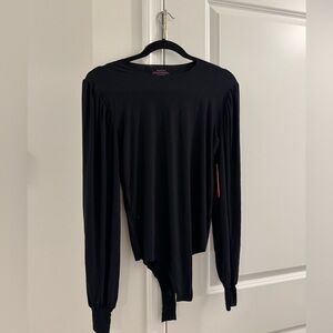 Commando Black Long Sleeve Bodysuit